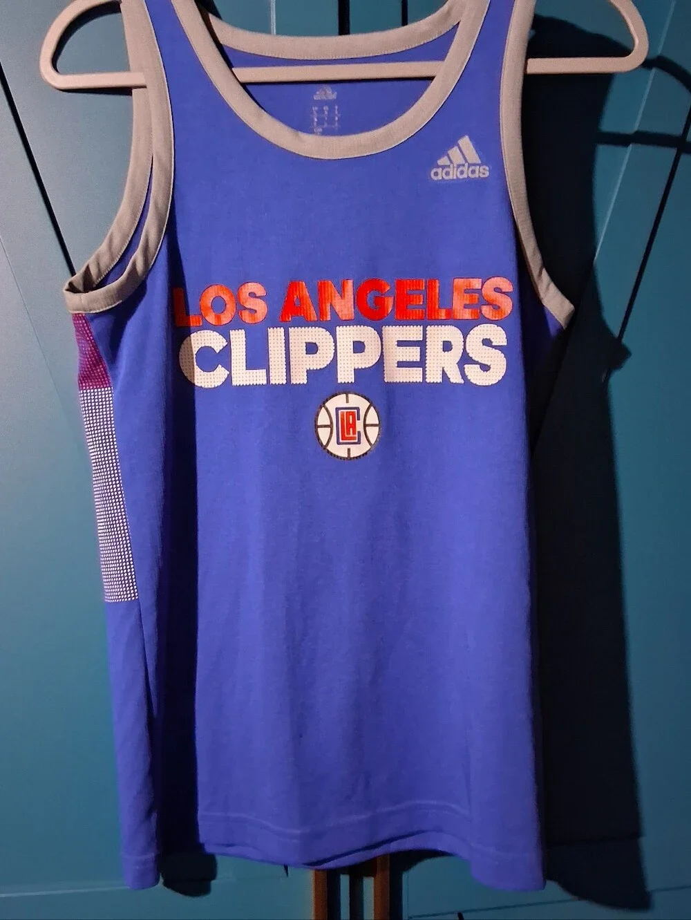 Adidas Los Angeles Clippers Royal Blue Tank